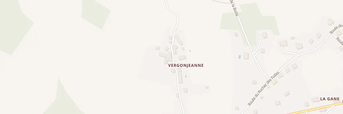 Plan du 16 Vergonjeanne à Affieux