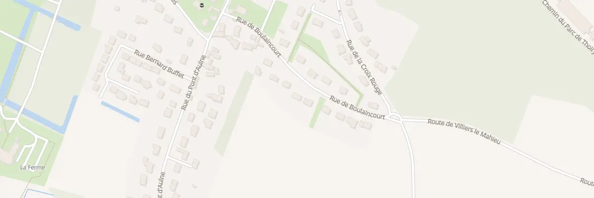 Plan du 10 Rue de Boulaincourt à Villiers-le-Mahieu