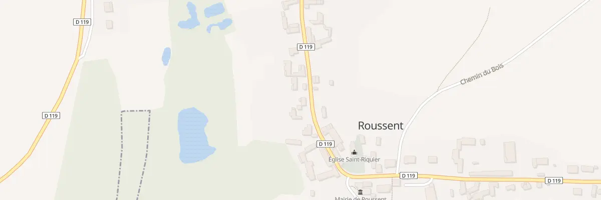 Plan du 71 Rue de la Vallée de l’Authie à Roussent
