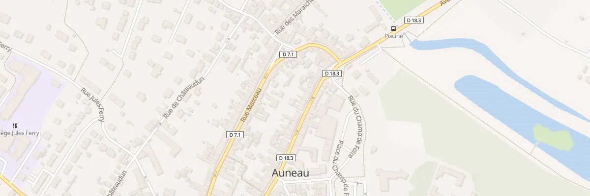 Plan du 65 Rue Pasteur à Auneau-Bleury-Saint-Symphorien