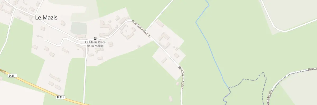 Plan du 45 Rue de Saint Aubin au Mazis