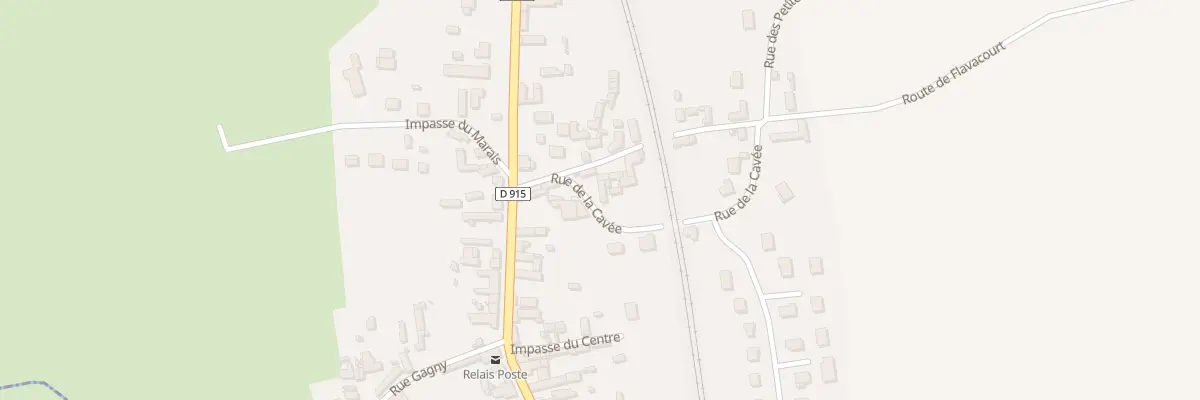 Plan du 7 Rue de la Cavee à Éragny-sur-Epte