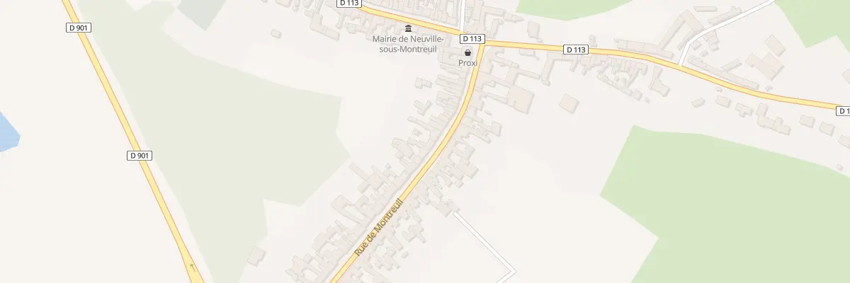 Plan du 34 Rue de Montreuil à Neuville-sous-Montreuil