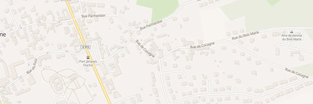 Plan du 23B Rue de Cocagne à Sérifontaine