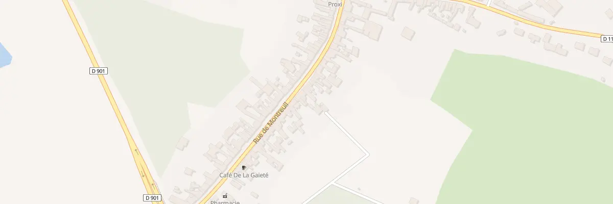 Plan du 35 Rue de Montreuil à Neuville-sous-Montreuil