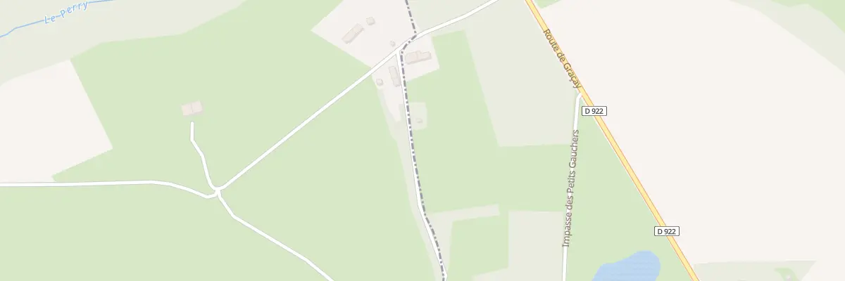 Plan du 243 Che des Gauchers à Anjouin