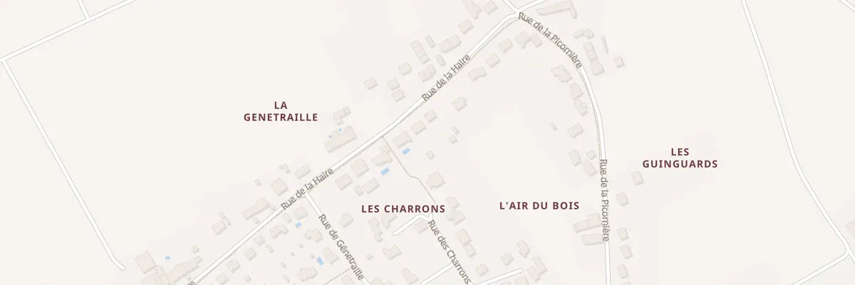Plan du 48 Rue de la Haire à Chaingy