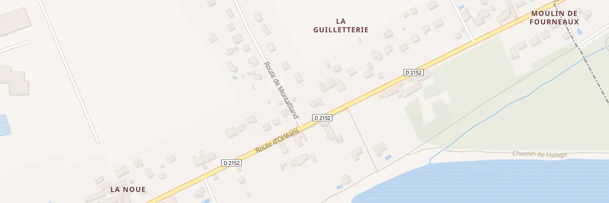 Plan du 48 Rte d’Orléans à Saint-Ay