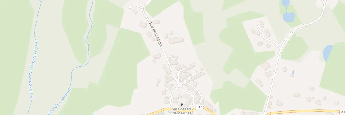 Plan du 8 Rue de la Motte à Méasnes