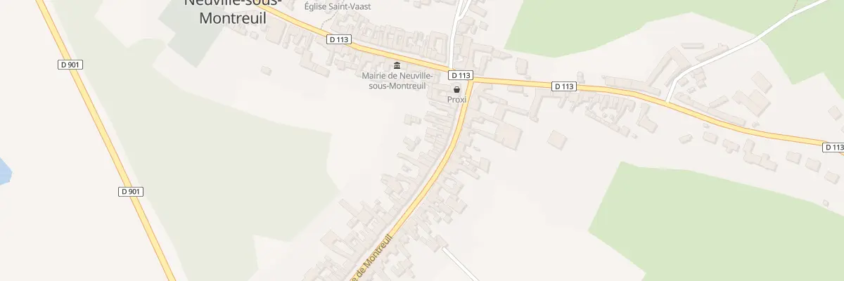 Plan du 20 Rue de Montreuil à Neuville-sous-Montreuil