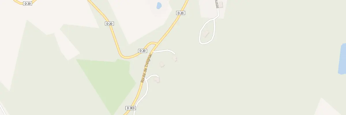Plan du 16 Rte de Treignac à Affieux