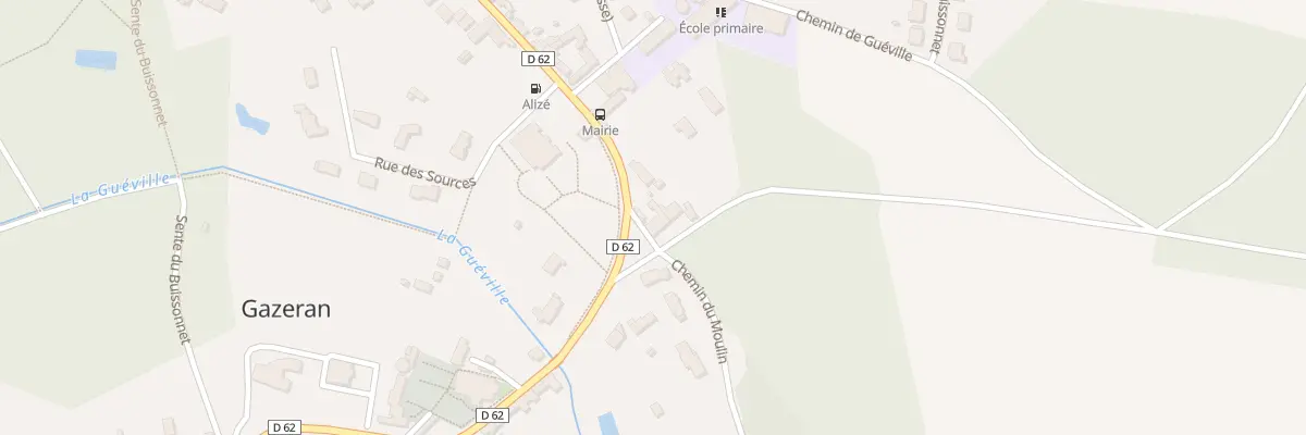 Plan du 21 Rue de la Mairie à Gazeran