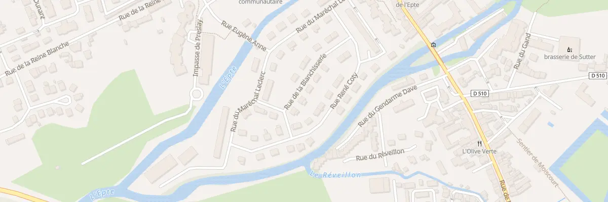 Plan du 7 Rue de la Blanchisserie à Gisors