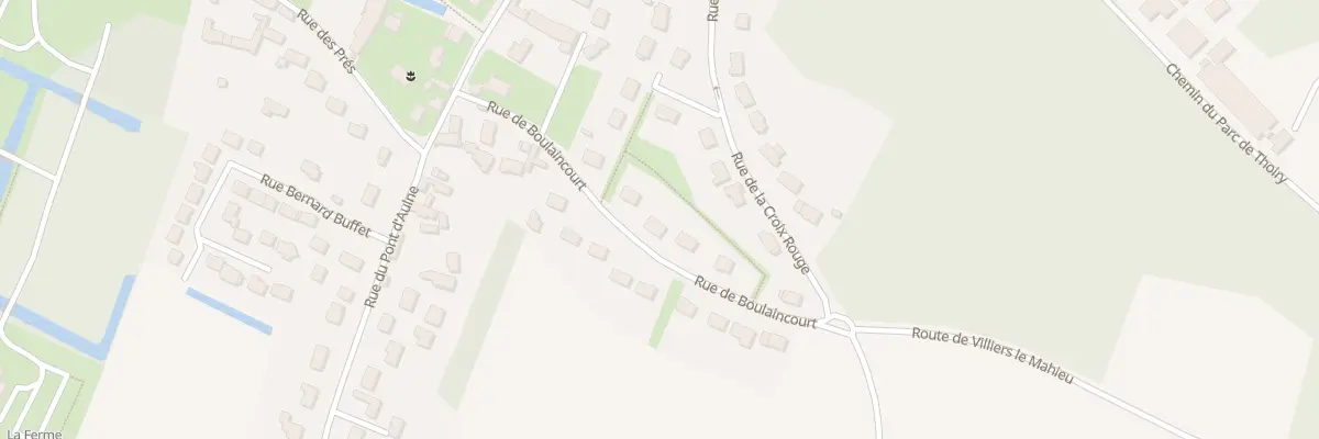 Plan du 9 Rue de Boulaincourt à Villiers-le-Mahieu