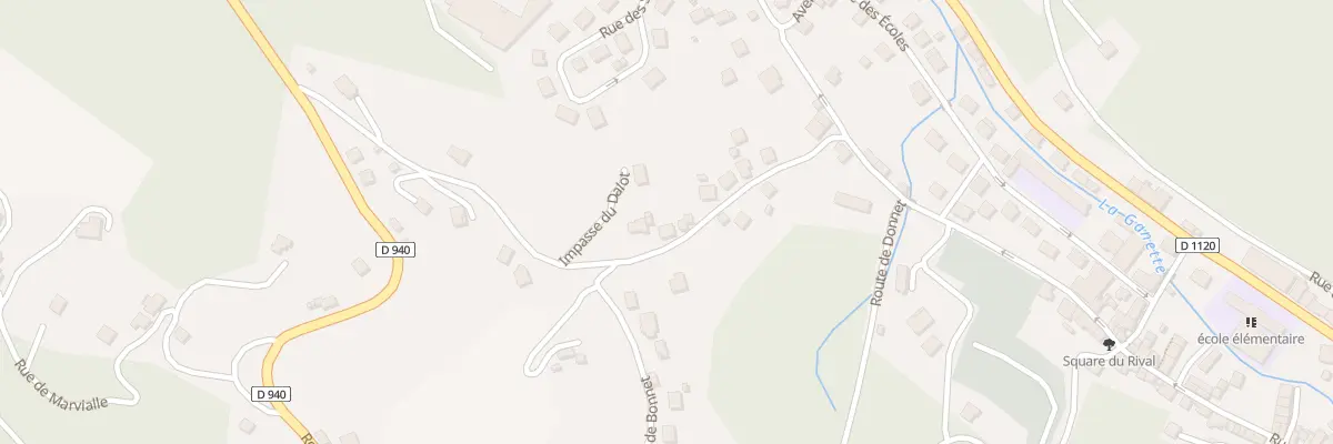 Plan du 18 Rue des Rivières à Laguenne-sur-Avalouze