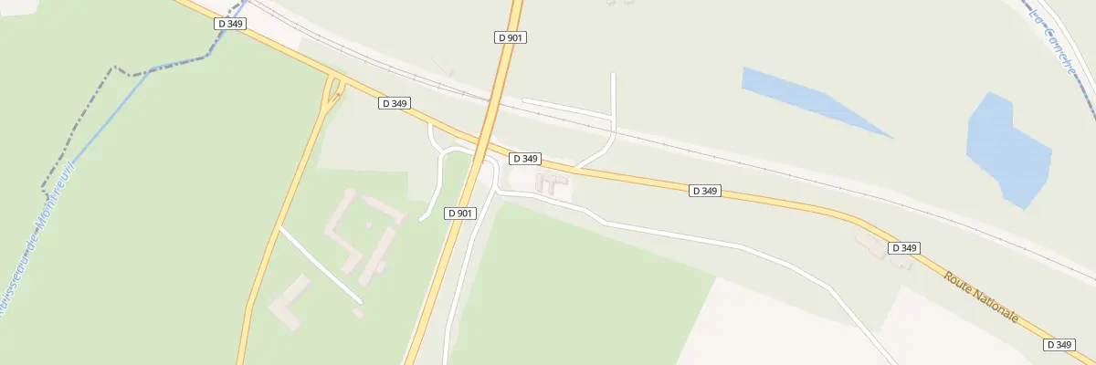 Plan du 4 Rte Nationale à Beaumerie-Saint-Martin