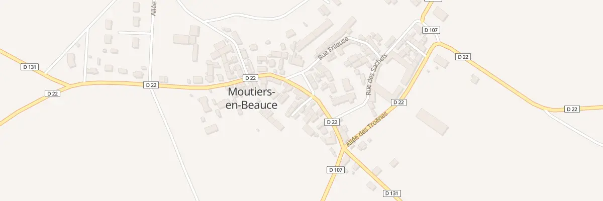 Plan du 34 Rue des Trois Fleurs à Moutiers-en-Beauce