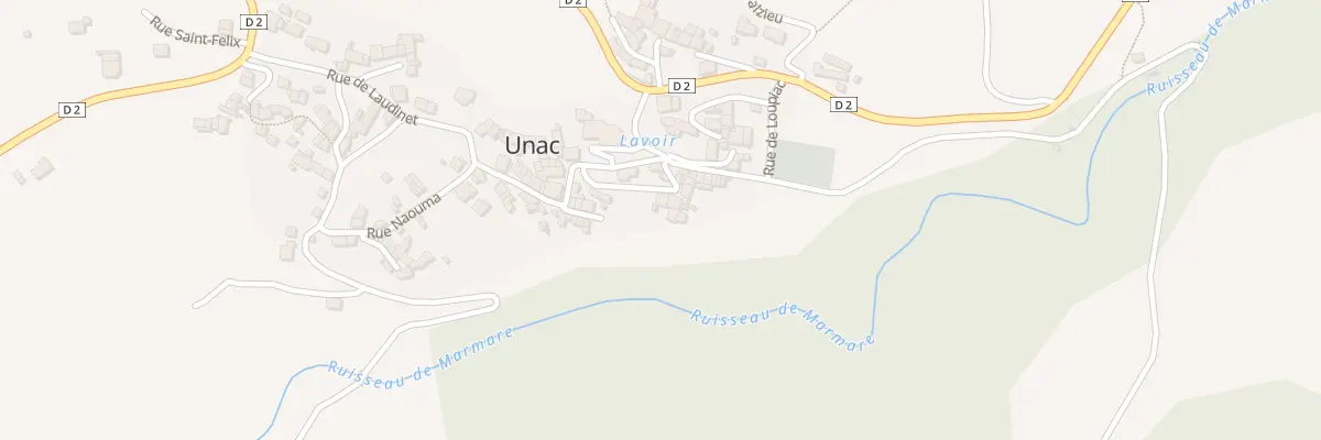 Plan du 51 Unac Village à Unac