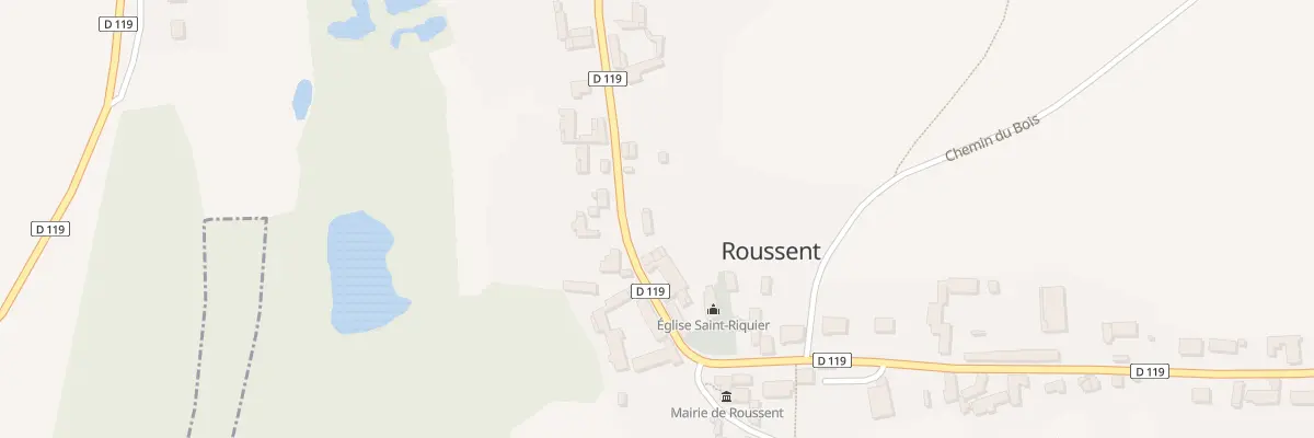 Plan du 56 Rue de la Vallée de l’Authie à Roussent