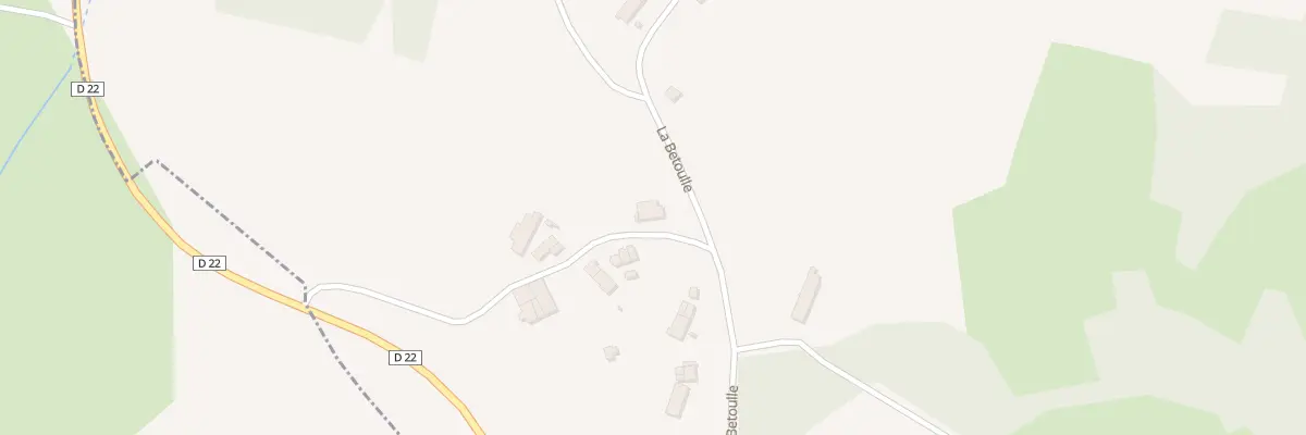 Plan du 5 La Betoulle à La Celle-Dunoise