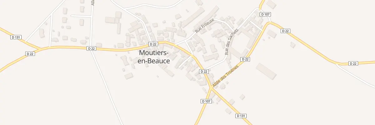 Plan du 3 Rle du Moulin à Moutiers-en-Beauce