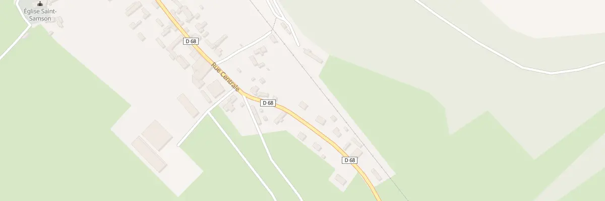 Plan du 12 Rue Centrale à Quincampoix-Fleuzy