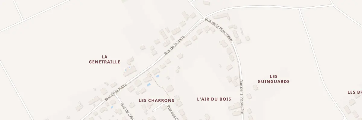Plan du 52 Rue de la Haire à Chaingy