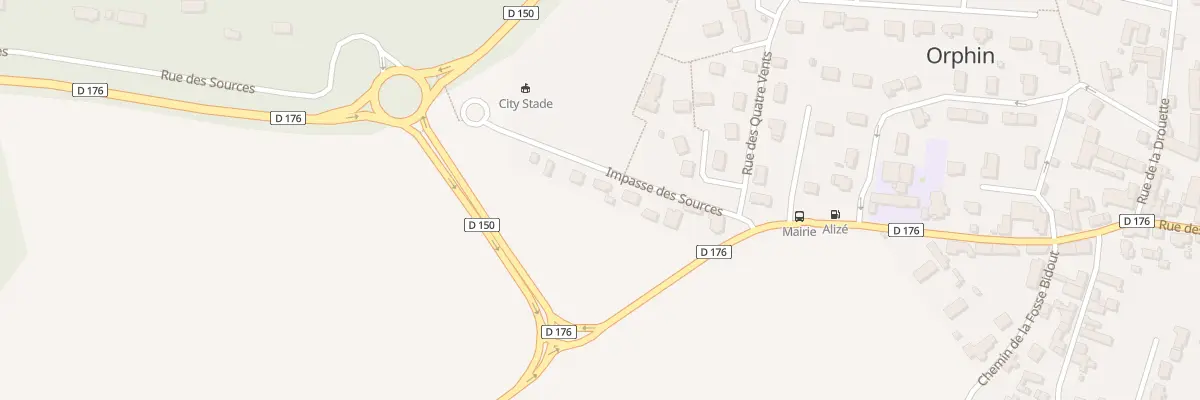 Plan du 7 Rue des Sources à Orphin