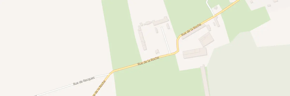 Plan du 44 Rue de la Roche à Recques-sur-Course