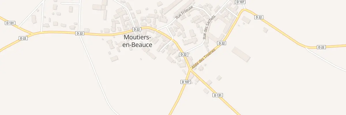 Plan du 38 Rue des Trois Fleurs à Moutiers-en-Beauce
