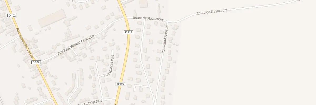 Plan du 8 Rue Raoul Aubaud à Sérifontaine