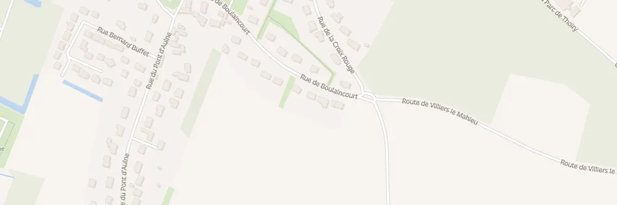 Plan du 16 Rue de Boulaincourt à Villiers-le-Mahieu