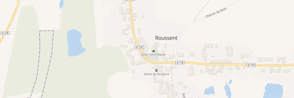 Plan du 48 Rue de la Vallée de l’Authie à Roussent