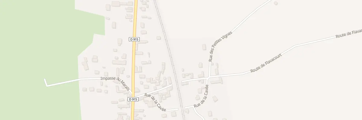 Plan du 6 Imp de la Cavee à Éragny-sur-Epte