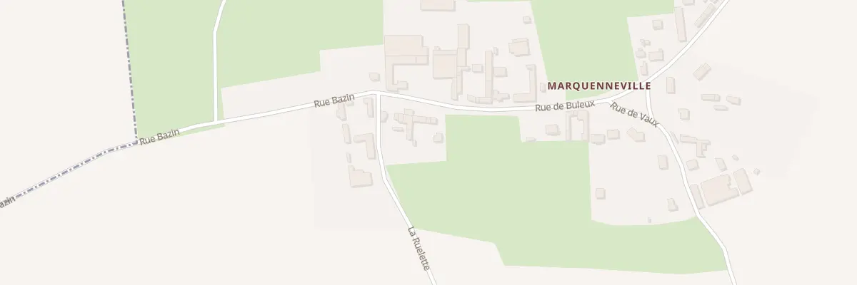 Plan du 6 Rue de Buleux à Vaux-Marquenneville