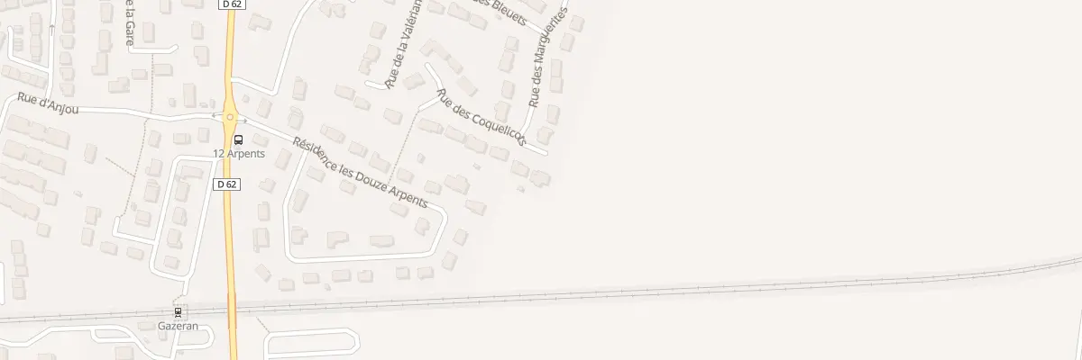 Plan du 26 Rue des Coquelicots à Gazeran