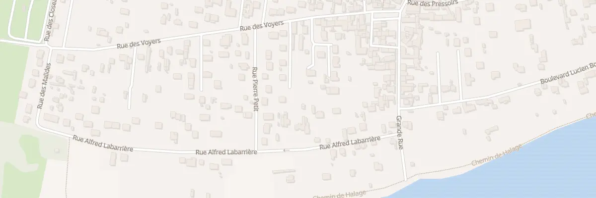 Plan du 18 Rue Alfred Labarriere à Porcheville