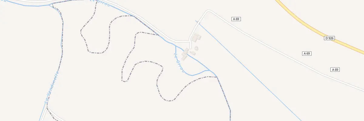Plan du 5038 Moulin du Girou à Villeneuve-lès-Lavaur