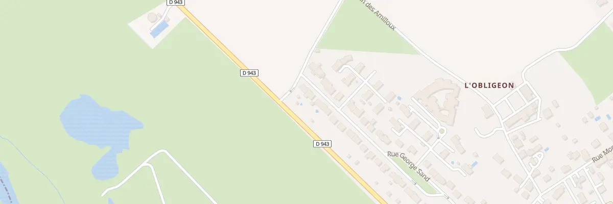 Plan du 36 Rue George Sand à Étrechet