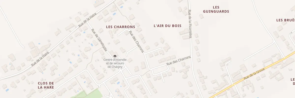Plan du 8 Imp des Tarières à Chaingy
