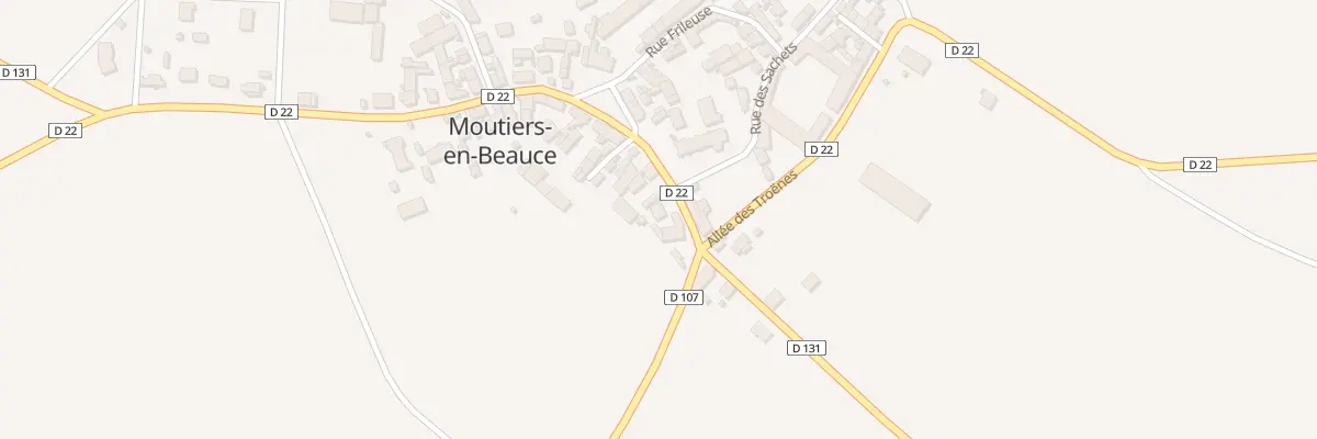 Plan du 40 Rue des Trois Fleurs à Moutiers-en-Beauce