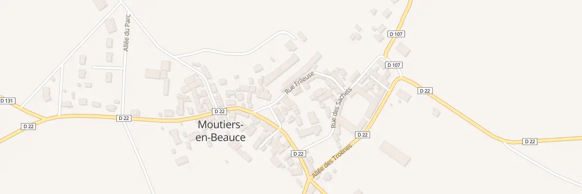 Plan du 35 Rue des Trois Fleurs à Moutiers-en-Beauce