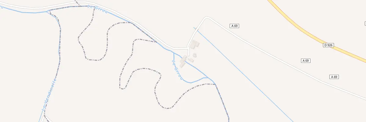 Plan du 263 Che du Moulin du Girou à Villeneuve-lès-Lavaur
