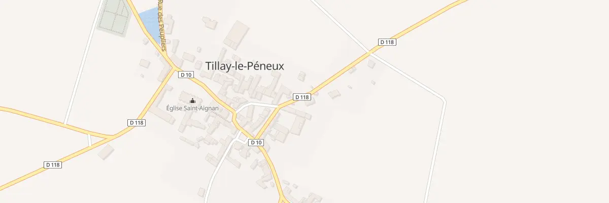 Plan du 4 Rue des Jonquilles à Tillay-le-Péneux