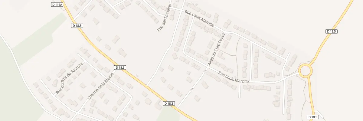 Plan du 64 Rue Louis Marcille à Auneau-Bleury-Saint-Symphorien