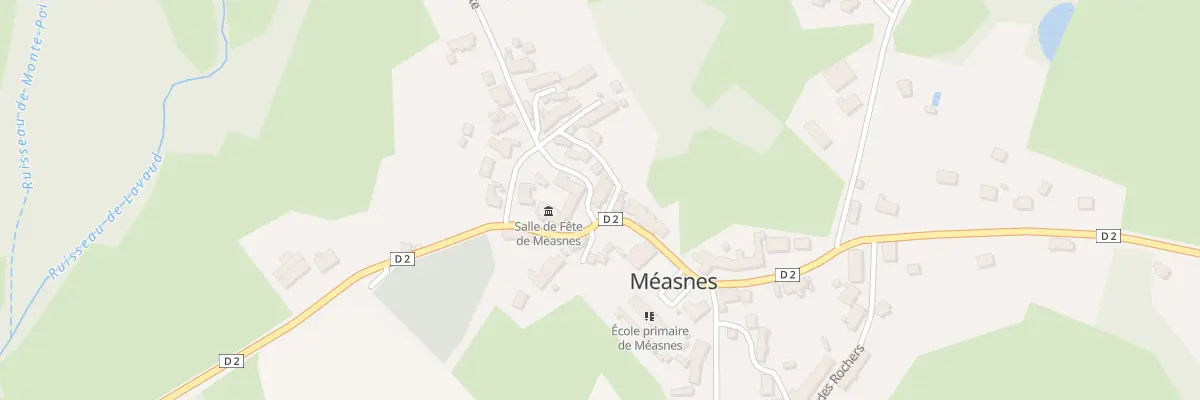 Plan du 4 Pl de l’Eglise à Méasnes