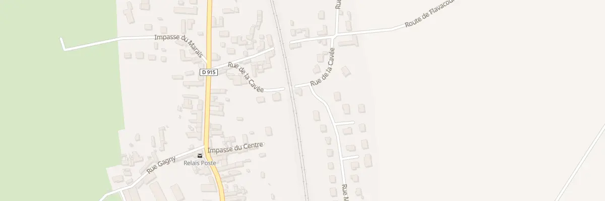 Plan du 6 Rue de la Cavee à Éragny-sur-Epte