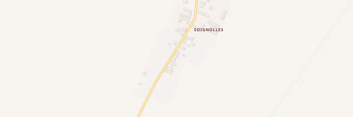 Plan du 4 Soignolles à Tillay-le-Péneux