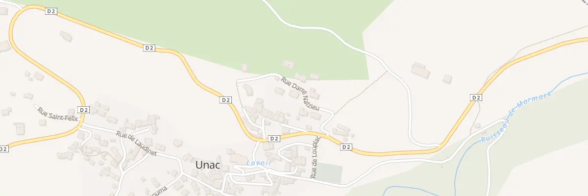 Plan du 106 Darre Nalzieu à Unac