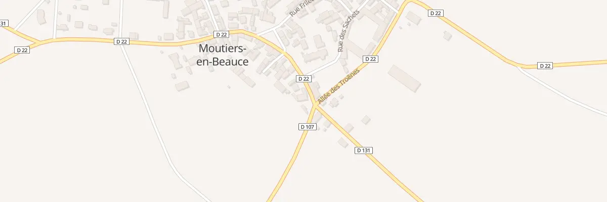 Plan du 42 Rue des Trois Fleurs à Moutiers-en-Beauce